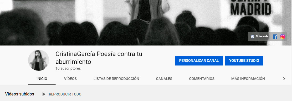 YouTube feed