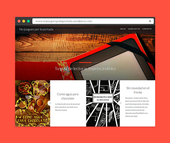 website covers