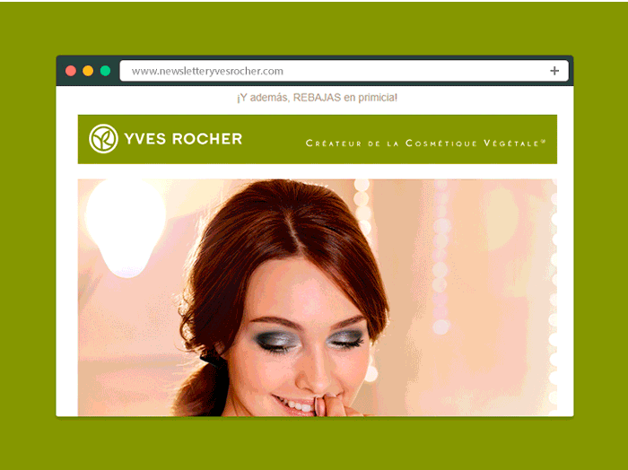 Yves Rocher Newsletter